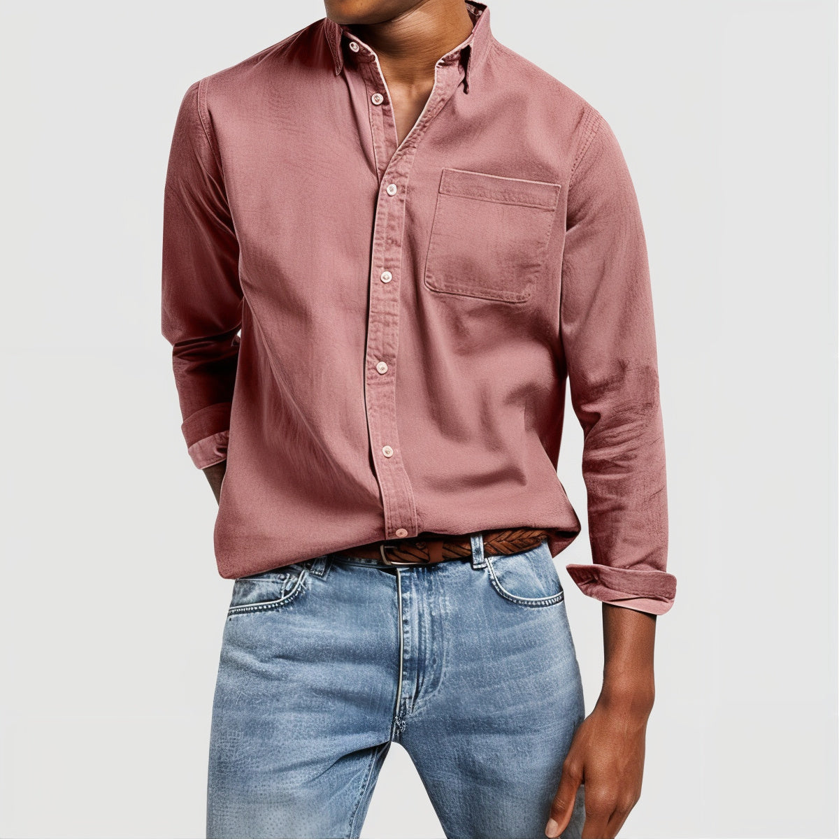 Labelless™ | Casual Elegant Katoenen Overhemd