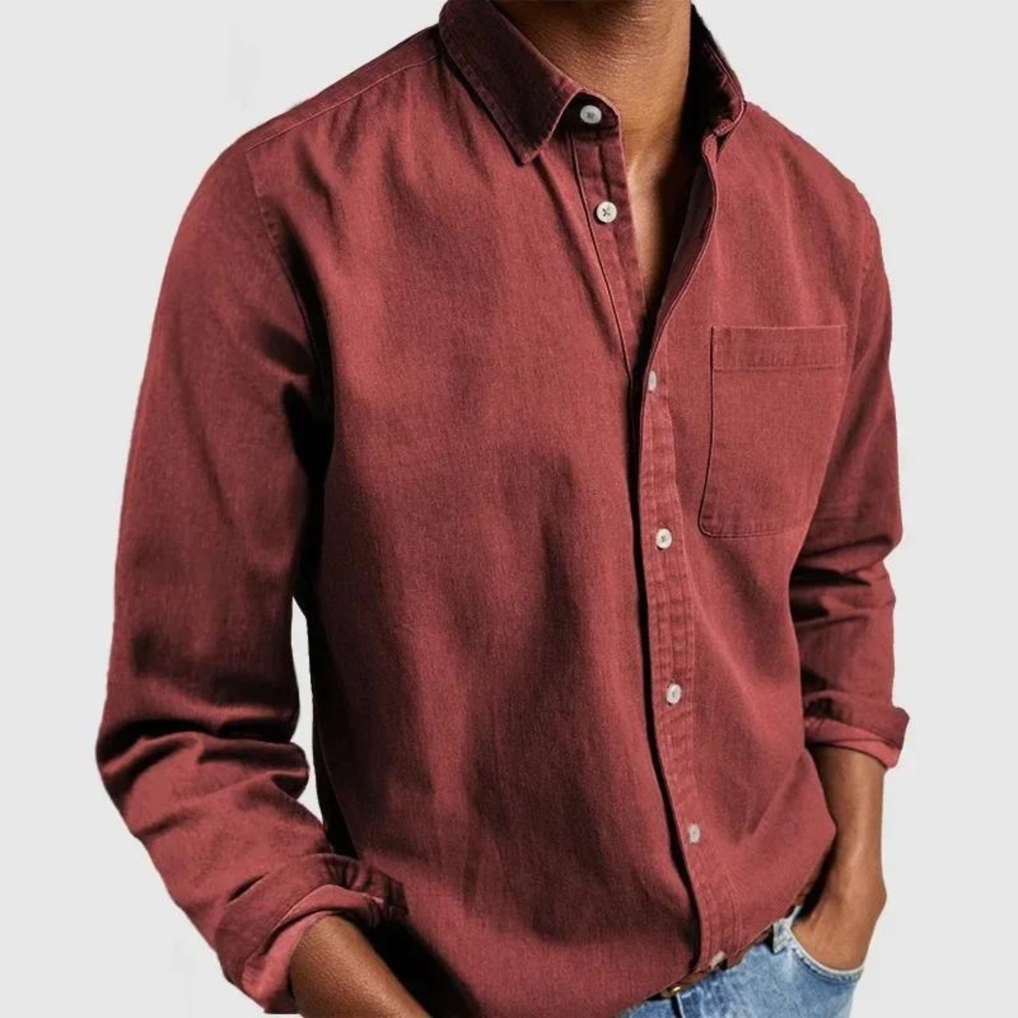 Labelless™ | Casual Elegant Katoenen Overhemd