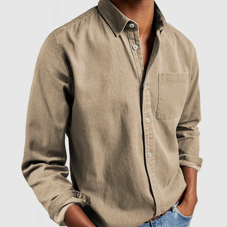 Labelless™ | Casual Elegant Katoenen Overhemd